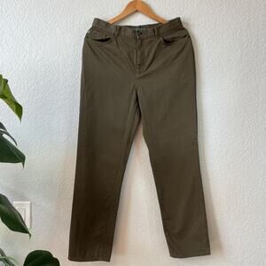 Vintage Ralph Lauren Olive Green Straight Leg Pants